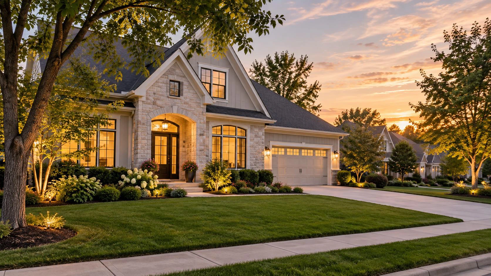 Representative suburban home in Schaumburg IL — Buying a Home in Schaumburg Guide by Homes by Bhargav